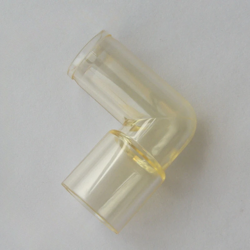 L-shaped elbow connector of ventilator humidifier/L-shaped connector of humidifying tank bottle-inside 22- outside 22