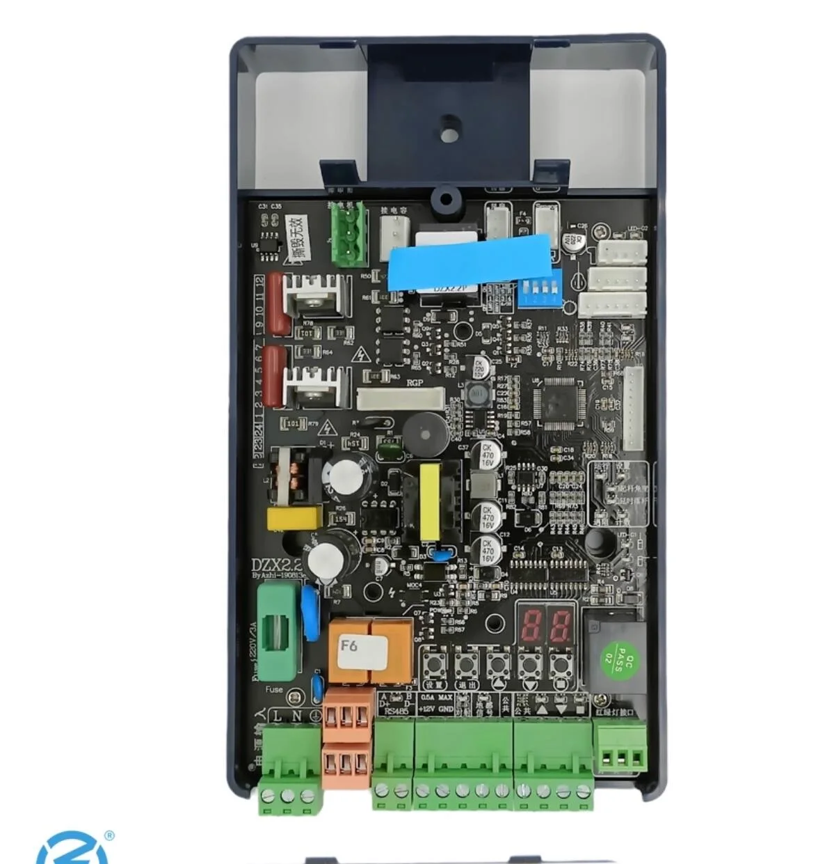 Placa-mãe Control Board Card, Control Card, Warming Barrier Gate, com Capacitor, Controle Remoto Opcional, 220VAC