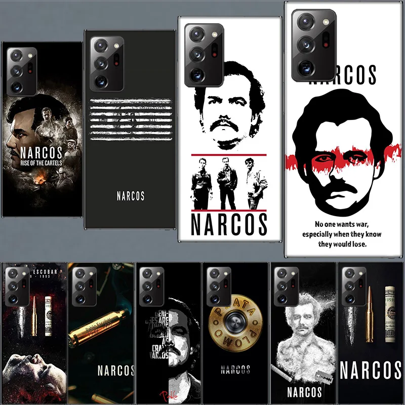 Narcos TV Series Pablo Escobar TPU Case for Samsung A55 A35 A25 A15 A05S Note 20 Ultra 10 Lite 9 8 M52 M51 M32 M31 M21 J8 J6 J