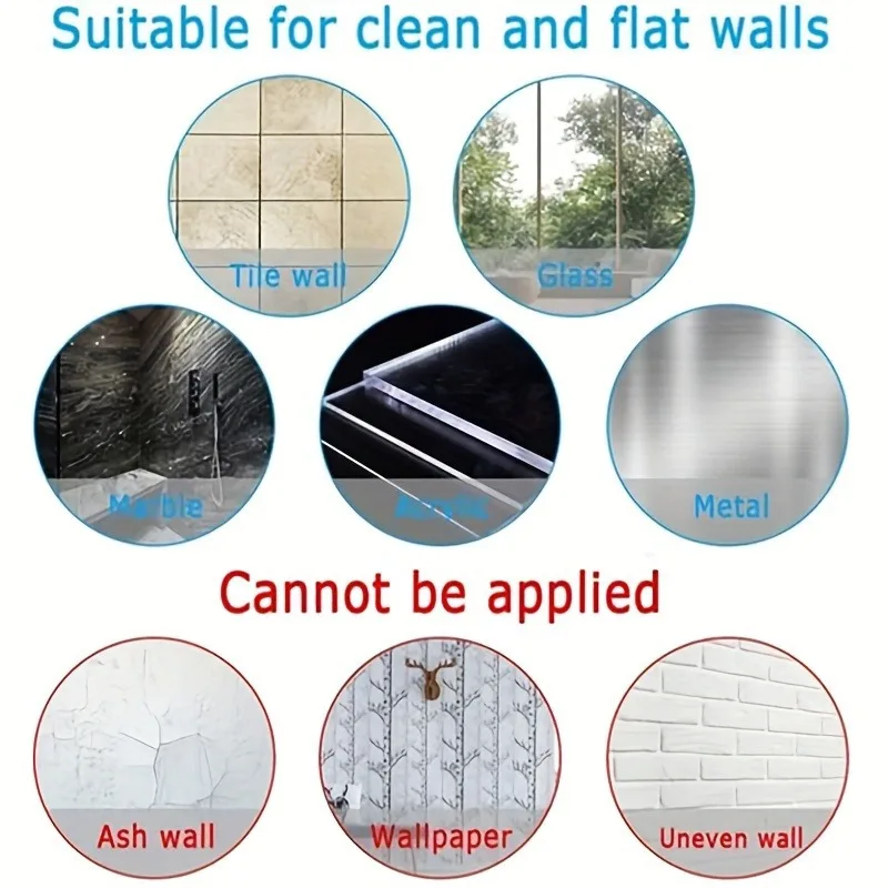 50 Piece Mini Transparent Ceiling Hooks - Easy to Install, Self-Adhesive and Traceless for DIY Decorations, Parties, Christmas view 6