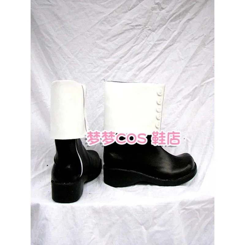qq 123Anime Soul Eater Crona Cosplay Costume Shoes Handmade Boots