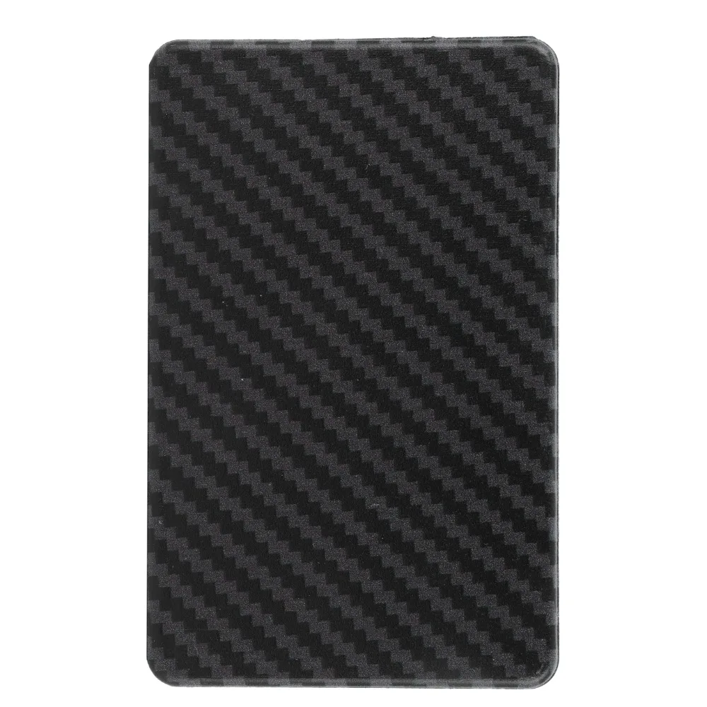 

Imitation Carbon Fiber Card Holder Portable Minimalist Card Organizer Lightweight Multifunctional Card Wallets Everyday Use