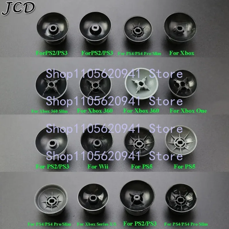LLL 10pcs Analog Thumbstick for PS2 3 4 5 Xbox One 360 Series X S Controller
