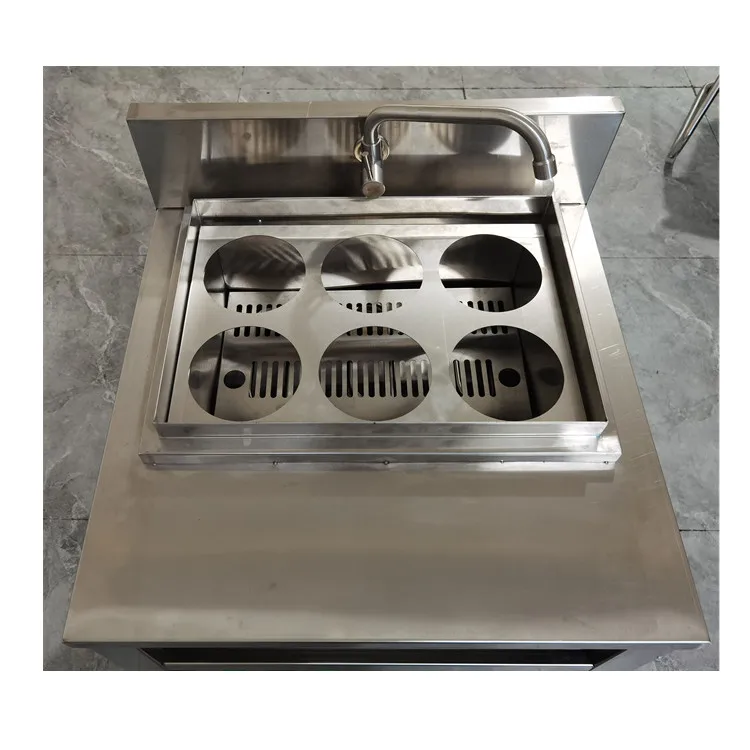 2024 New Products Vertical stainless steel 6 hole cooking machine electric pasta noodles Boiler for Kitchen