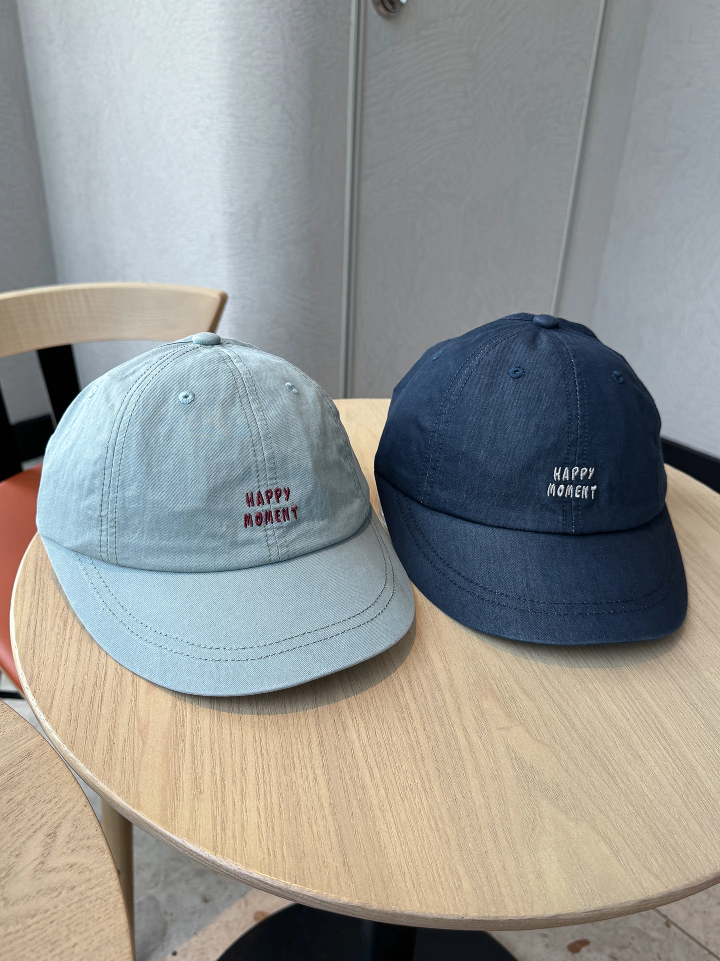 

Spring and summer new baseball cap letter embroidery widened brim cap half-empty top big head circumference