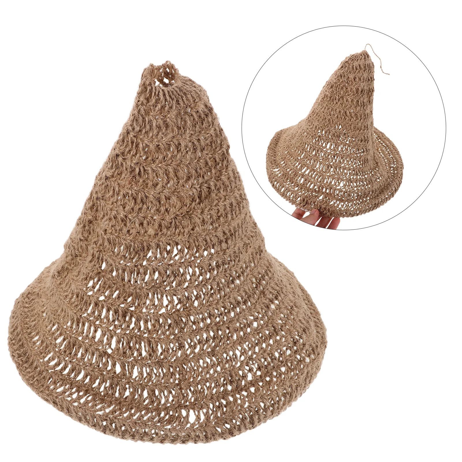 

Bohemian Style Pendant Cover Handmade Cotton Hemp Rope Woven Lampshade Rustic Ceiling Chandelier Adjustable Hanging Decor For