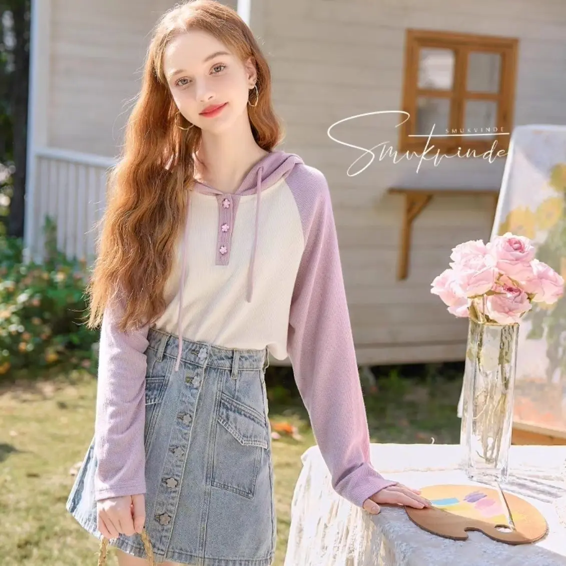 الرمز البريدي مقنعين هوديس المرأة أنيق أسود رمادي لوح التزلج جيب هندسية نسيج متماسكة طفيف تمتد منتظم الصوف مبطن خمر