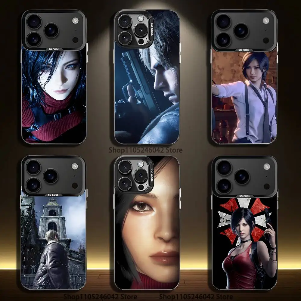 

Game R-Resident E-Evil 4 Black Matte Shockproof CoverPhone Case For iPhone 17,16,15,14,13,12,11,Pro,XS,Max,Plus,Mini,SE4,E