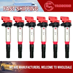 Ignition Coil Pack fit BMW F32 F33 E46 E82 E83 E88 E90 E92 E93 N52 N53 N54 N13 N16 535i 325i 640i M2 M3 M4 X1 X3 X5 X6 Z4 3.0L