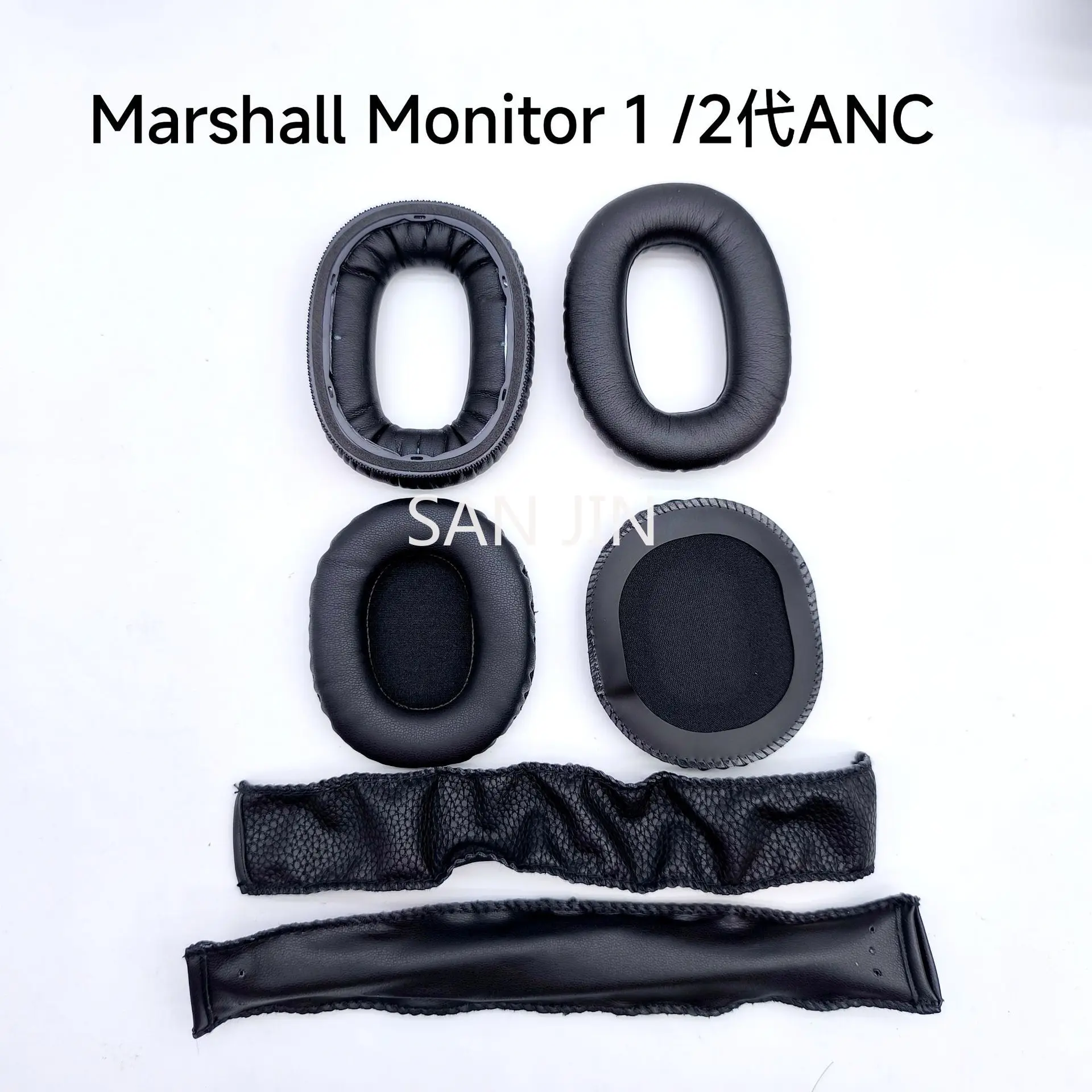 

Suitable For Marshall Monitor I / Monitor 2 ANC Headphones Replacement high quality Ear covers ear pillow headband leather