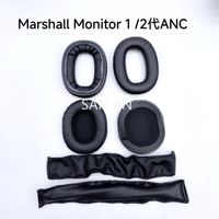 Suitable For Marshall Monitor I / Monitor 2 ANC Headphones Replacement high quality Ear covers ear pillow headband leather