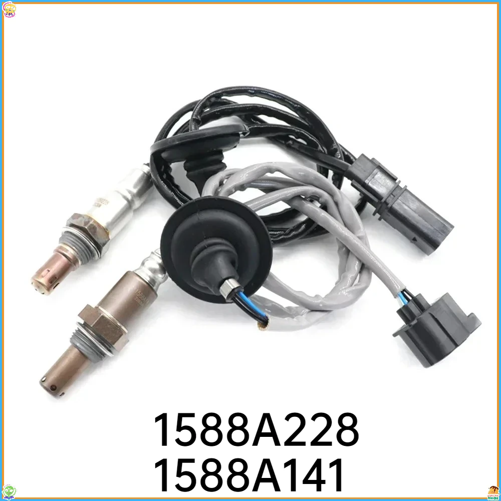 Sensor de oxígeno Lambda de relación aire-combustible delantero y trasero de coche 1588A228 1588A141 para Mitsubishi Lancer Outlander Sport RVR 2.0L 2.4L 2008-15