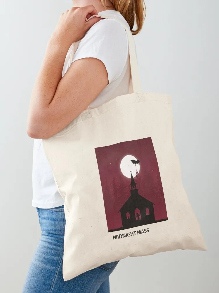 MIDNIGHT MASS - Minimalist Tote Bag Big bag hand bags Lady bags