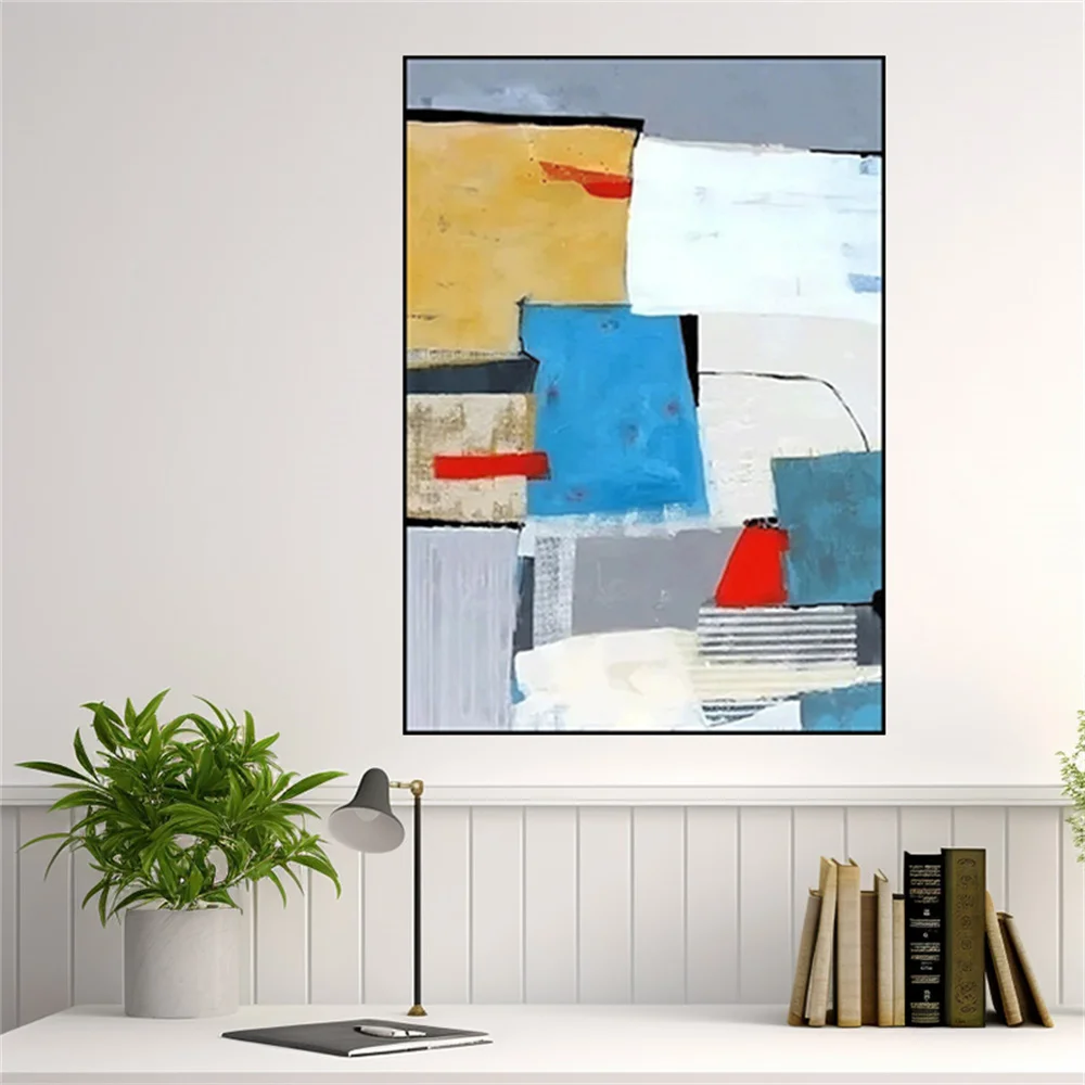 

Best Art High Quanlity Gold Foil Abstract Oil Painting Canvas 100% Handmade Painting Home Decor Oil Painting Artwork Living Room