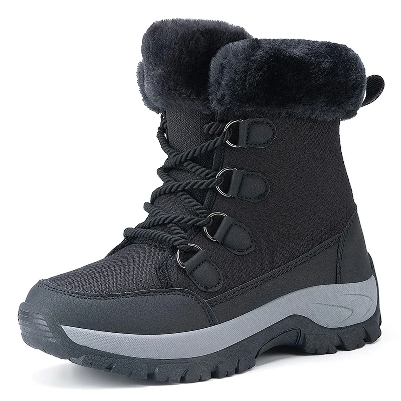 

Men's Ankle Boots Non-Slip Men's Boots Outdoor Men Work Boots Couple's Winter Sneakers