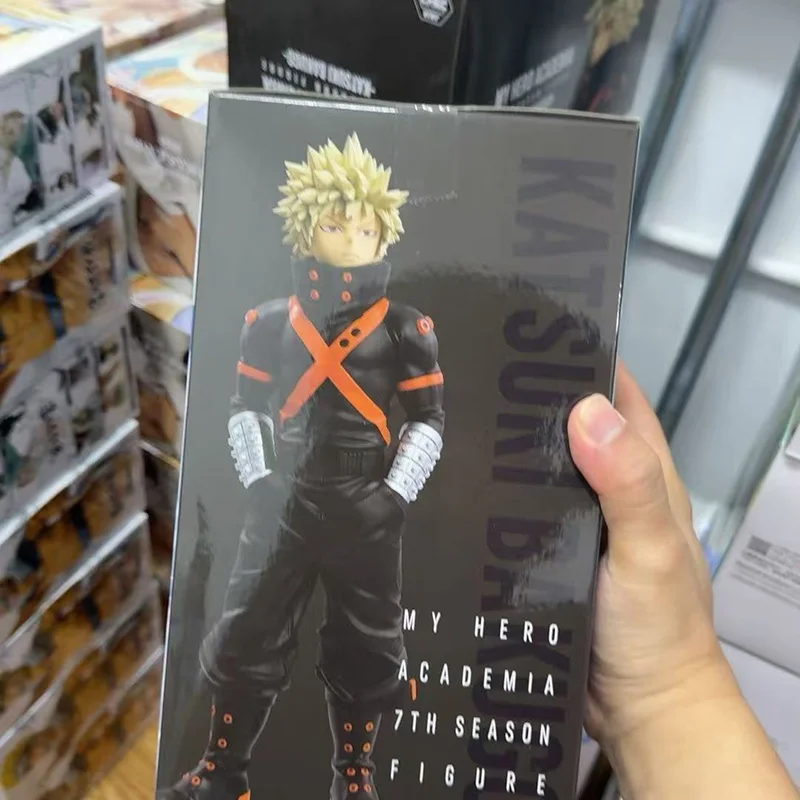 In Stock My Hero Academia Bakugou Katsuki Bandai Banpresto Age of Heroes Original Action Figure Figurine Ornaments