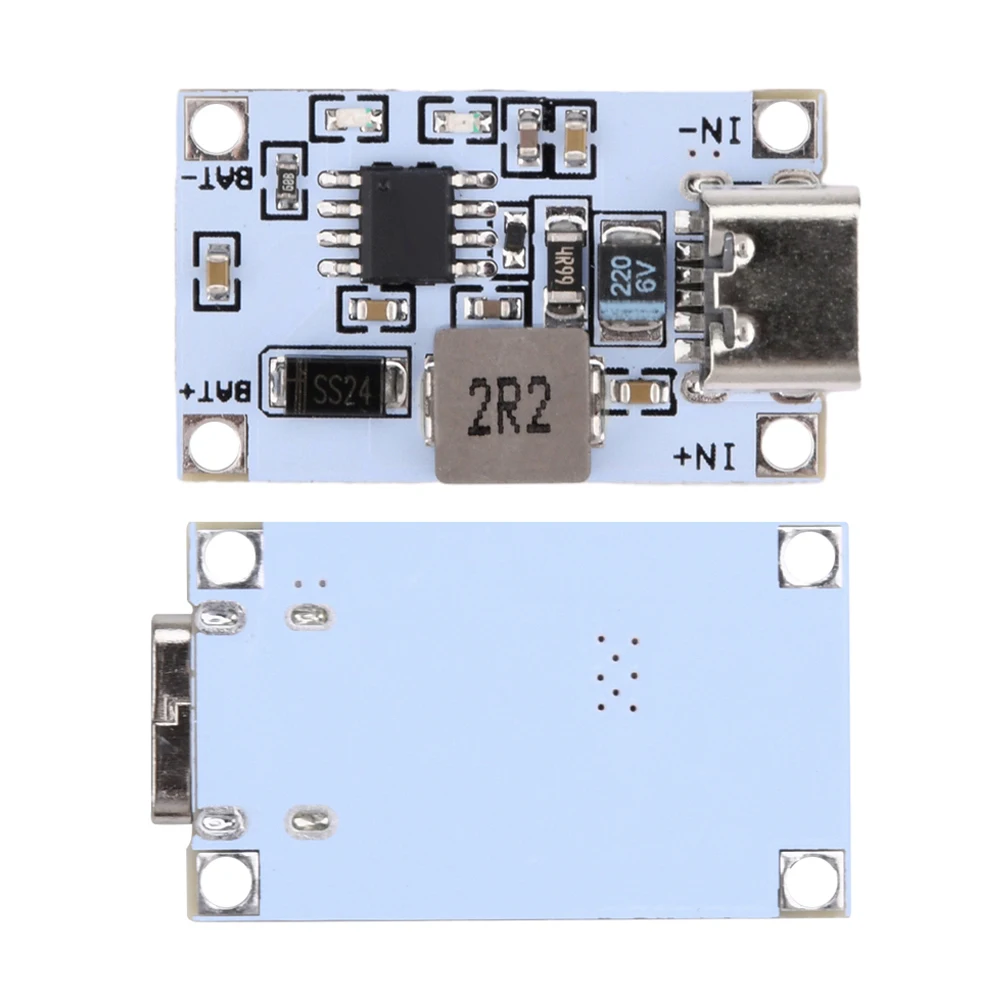 2S 7,4 В 8,4 В модуль зарядки литиевой батареи Micro/Type-C USB Booster Зарядная плата 5 В 2A до 8,4 В Зарядка двух батарей