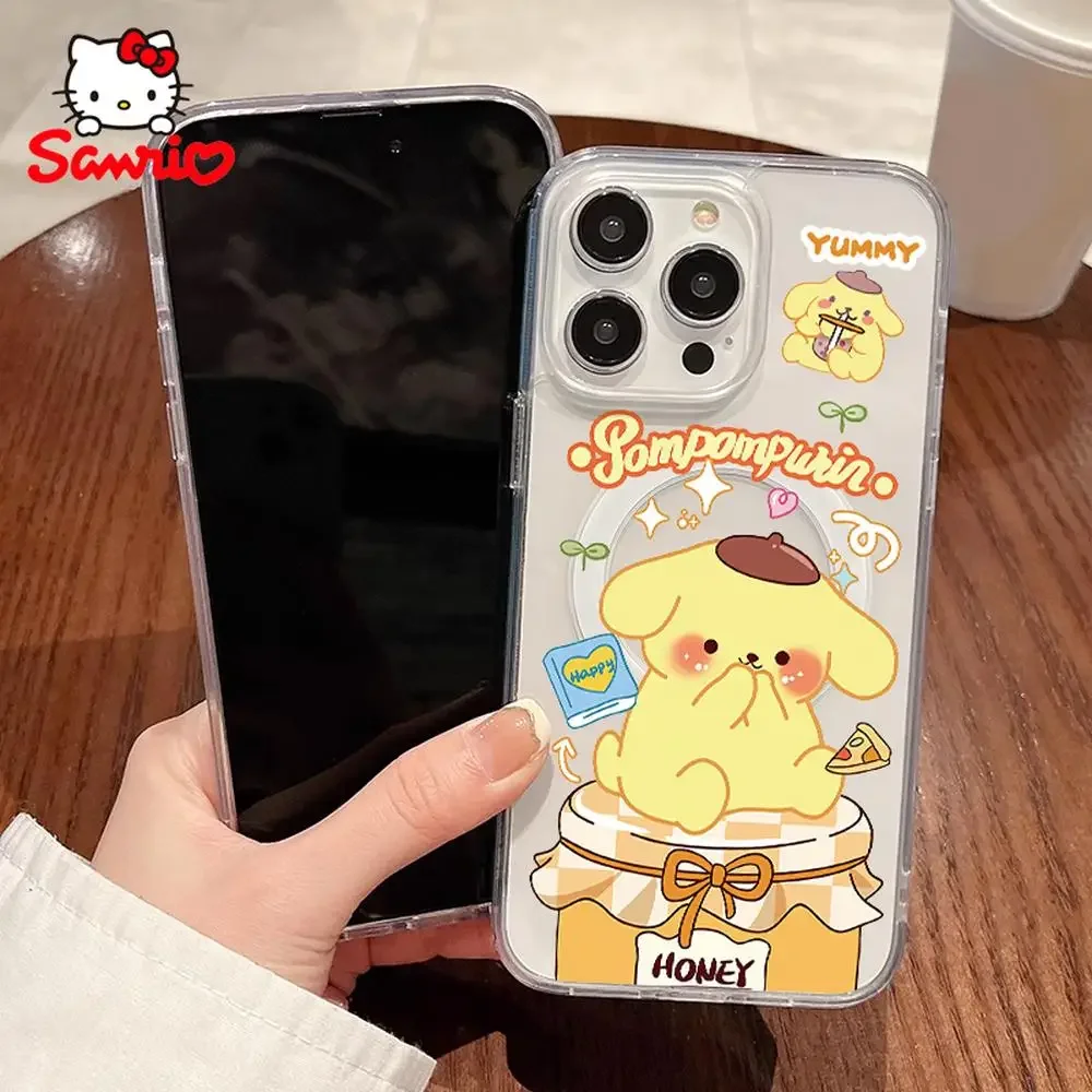 Kitty Cat Phone Case Iphone 16/15/14/13/12/11/x/xs/xs Max/pro Max Meninas Iphone Cases Kitty Cat Acessório de Moda 2025 Novo