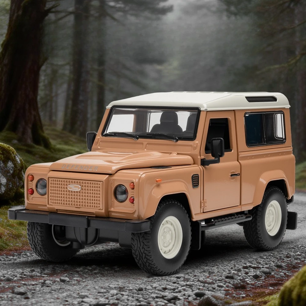 

Simulation 1:24 Road, Classic Guard Genuine Alloy Off-road Car Model Ornament