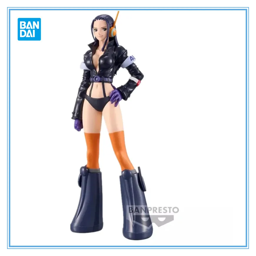 

Bandai Original Banpresto Anime One Piece DXF Nico Robin The Grandline Series Egghead PVC Action Figure Model Collectible Toy