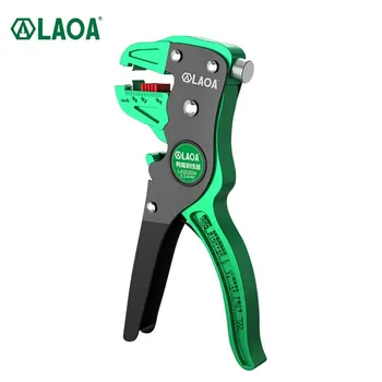 LAOA automático fio Stripper Flatwire cortador Stripping Alicate 0,2 a ajuste do comprimento da escala 4mm para eletricista