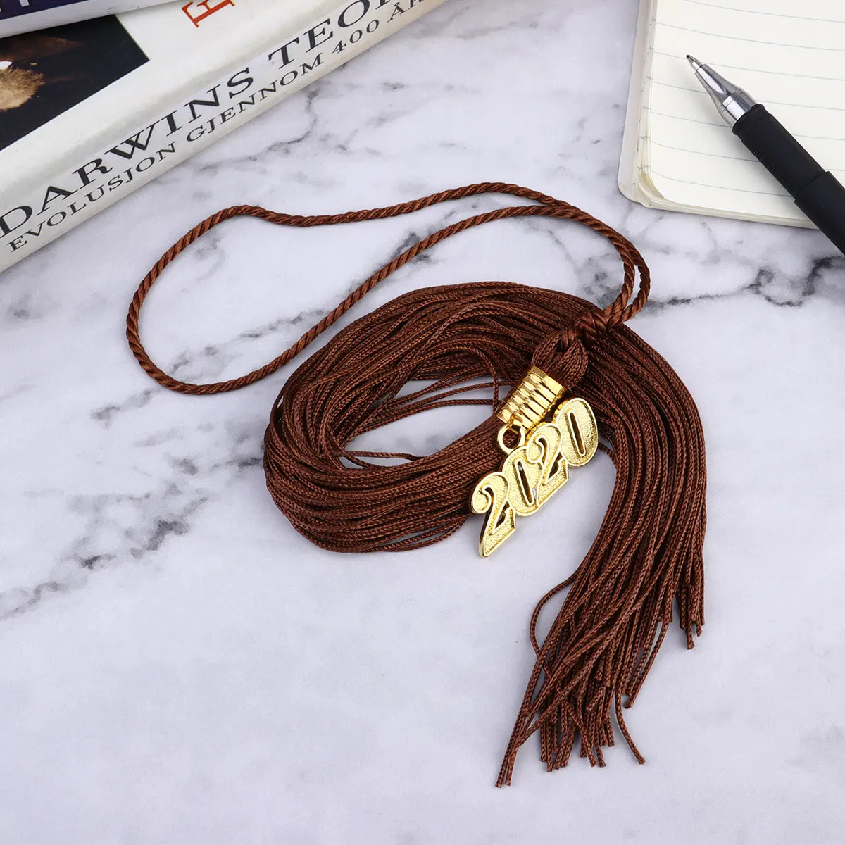 

40Cm Doctor Bachelor Hat Tassel Grey Graduation Accessories Pendant Tassel For Party Clothing Earring Durable Polyester