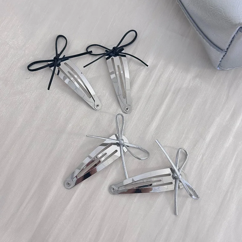 Mini hair accessoires for women girl korean bow pins and clips Cute things butterfly leading fashion trendy sweets kpop popular