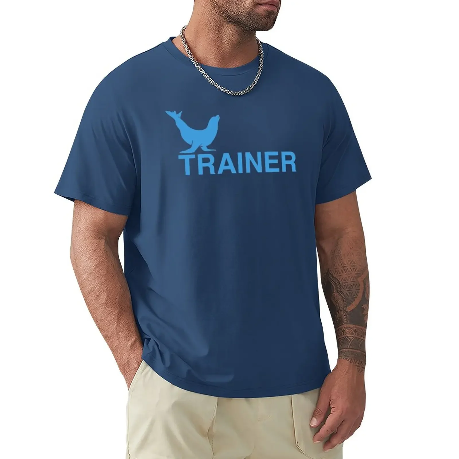 Sea Lion Trainer T-Shirt shirts graphic tees heavyweights t shirts for men cotton