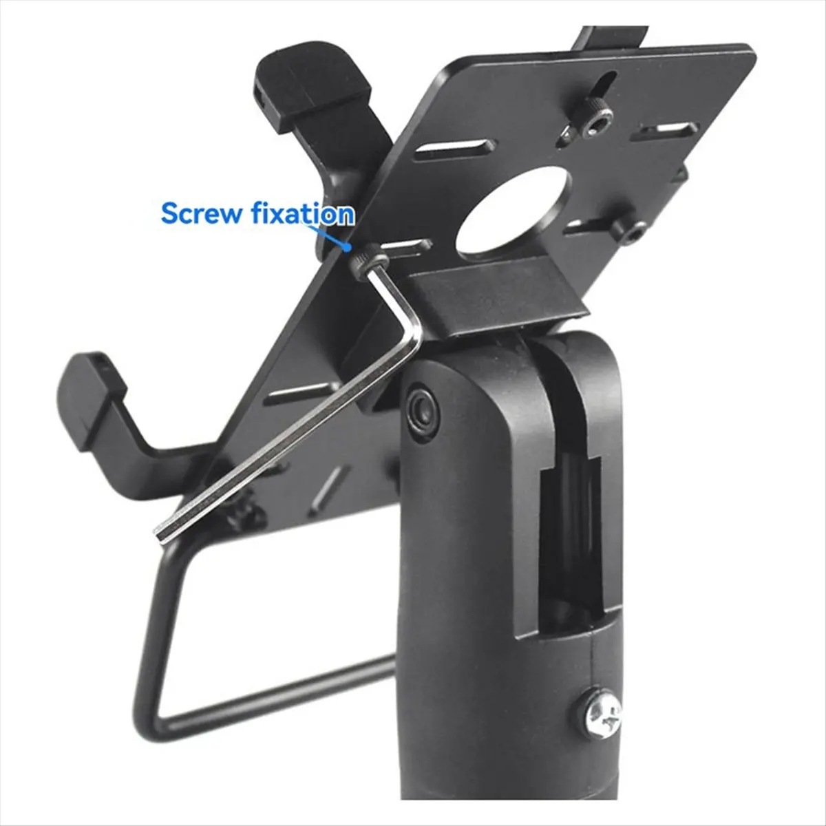 

M85K 270 Degree Square Universal Credit Cards Terminal Stand, Swivels and Tilts with A Handle, Suitable for Most POS Terminal