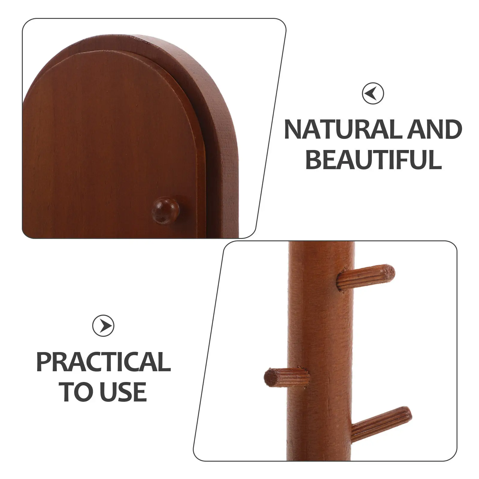 Real Wood Switch Socket Protective Cover Decorative Wooden Outlet Plate Cover Rustic Light Switch Guard Wood Grain Wall Socket