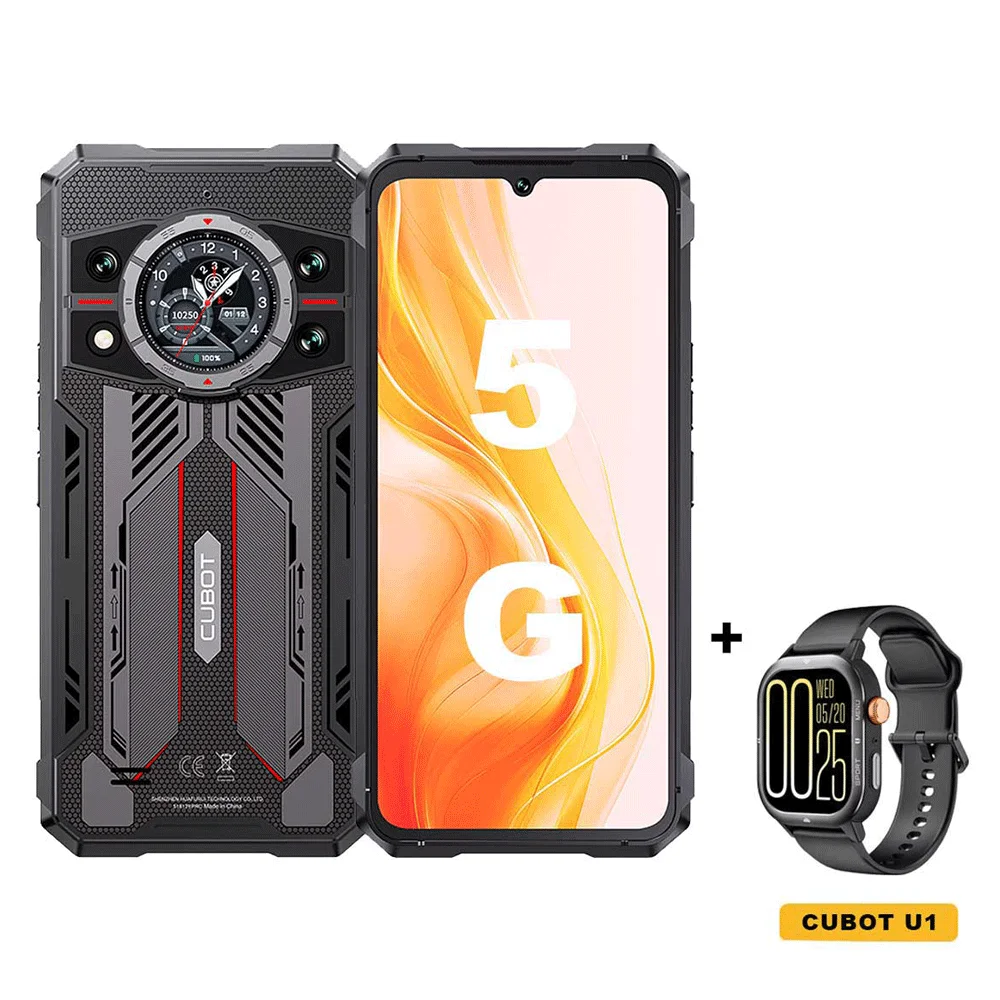 Android頑丈なスマートフォン5G Cubot KingKong 11、10200mAh