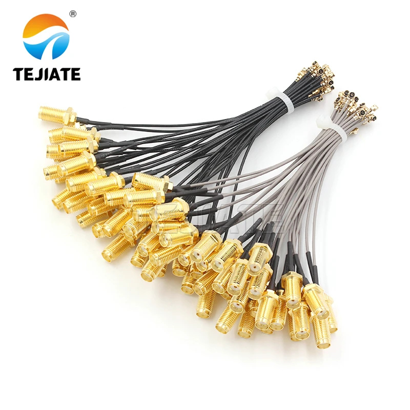 5PCS ipex to SMA connection cable WIFI/GSM/3G/4G male female extended antenna SMA to IPX first generation adapter cable