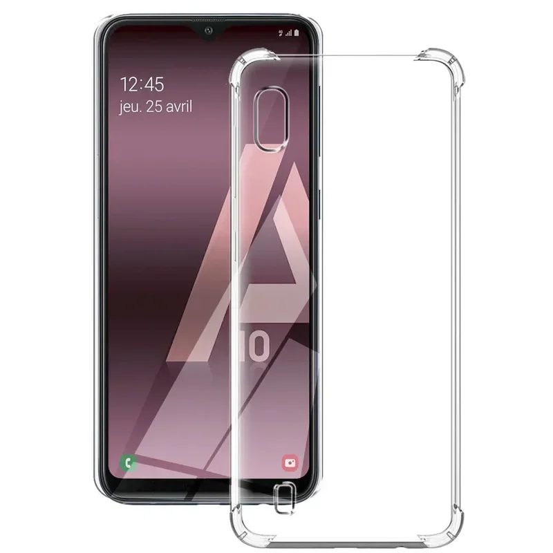 For Samsung Galaxy A10 case silicone soft shockproof transparent back cover for GalaxyA10 a 10 clear phone cases Funda Coque Gel