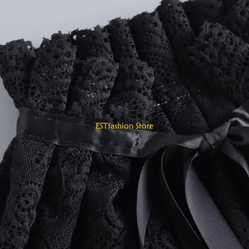 y5gc-detachable-stand-ruffle-lace-false-collar-shawl-with-ribbon-ties-for-women