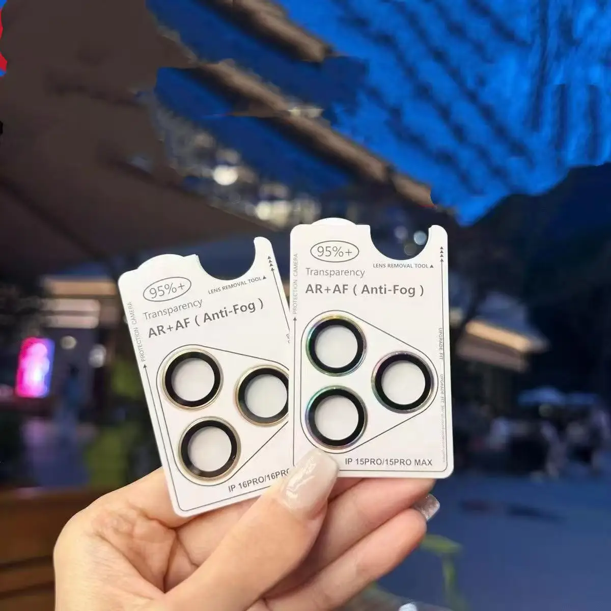 2-3Pcs Colorful Metal Ring Glass Camera Lens Protector For IPhone 18 17 Pro Max Plus 18 15 Pro For IPhone17 16 14 Pro Max Cover view 2