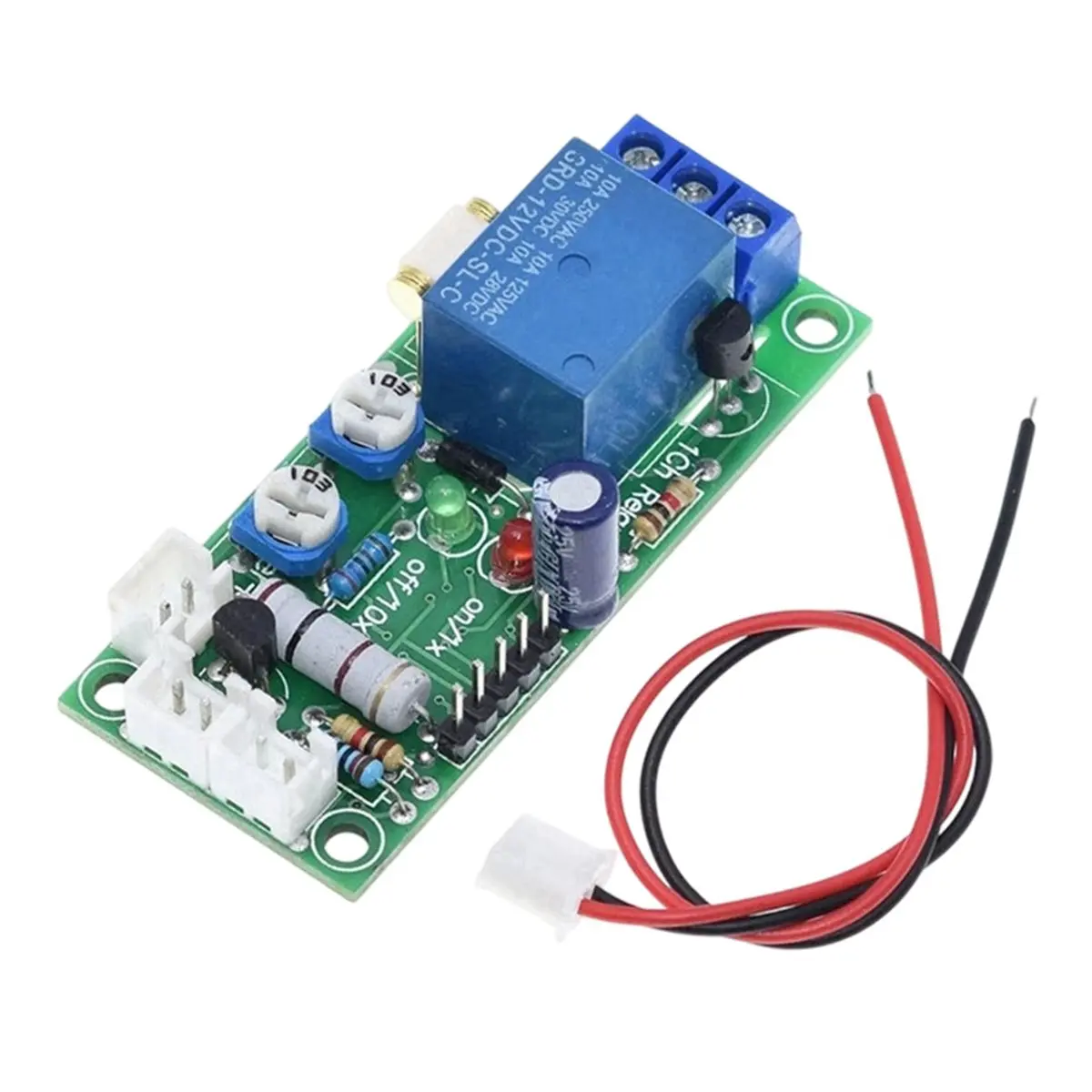 【TODAY-BUY】~@ Vibration Module Vibration Sensors Relay Switch Sensitivity the Time Delay Adjustable 12V for Arduino Board