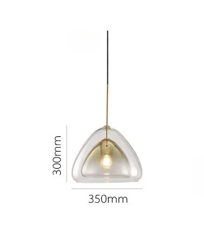 Lampadario nordico semplice luce di lusso Bar ristorante caffè soggiorno camera da letto lampadario personalizzato fonte di fornitura