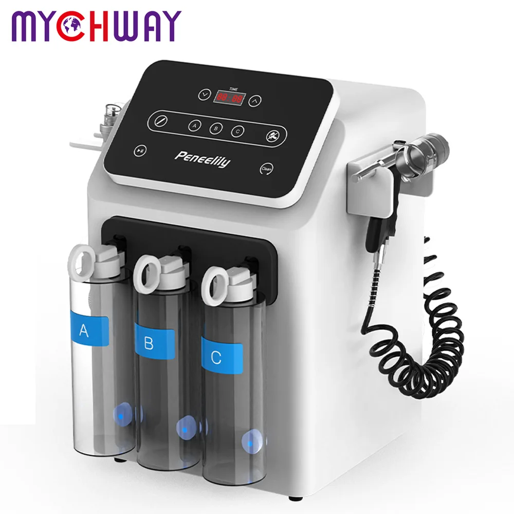 Hydrodermabrasion Machine for Deep Cleansing, Hydration Nourishment, Pro Use, 2in 1