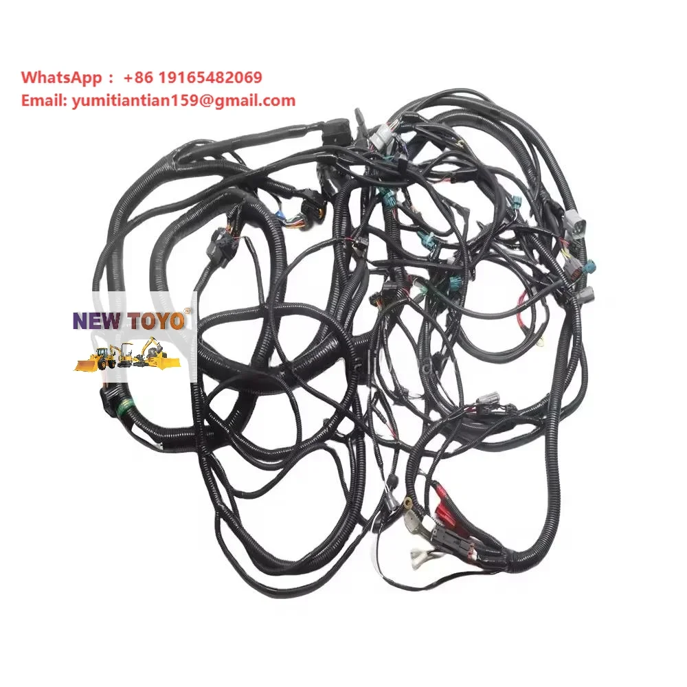 Hitachi ZX225US-3 Excavator Electrical Parts Original External Wiring Harness 0006004 HPV145 Main Pump Construction Machinery