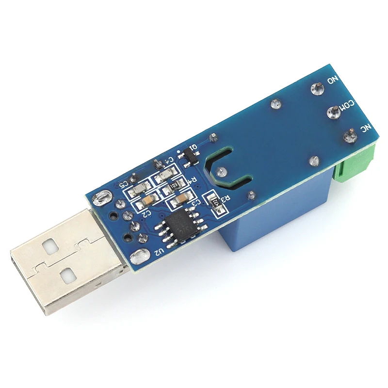 LCUS-1 USB intelligent control switch module serial port control relay overcurrent protection smart home