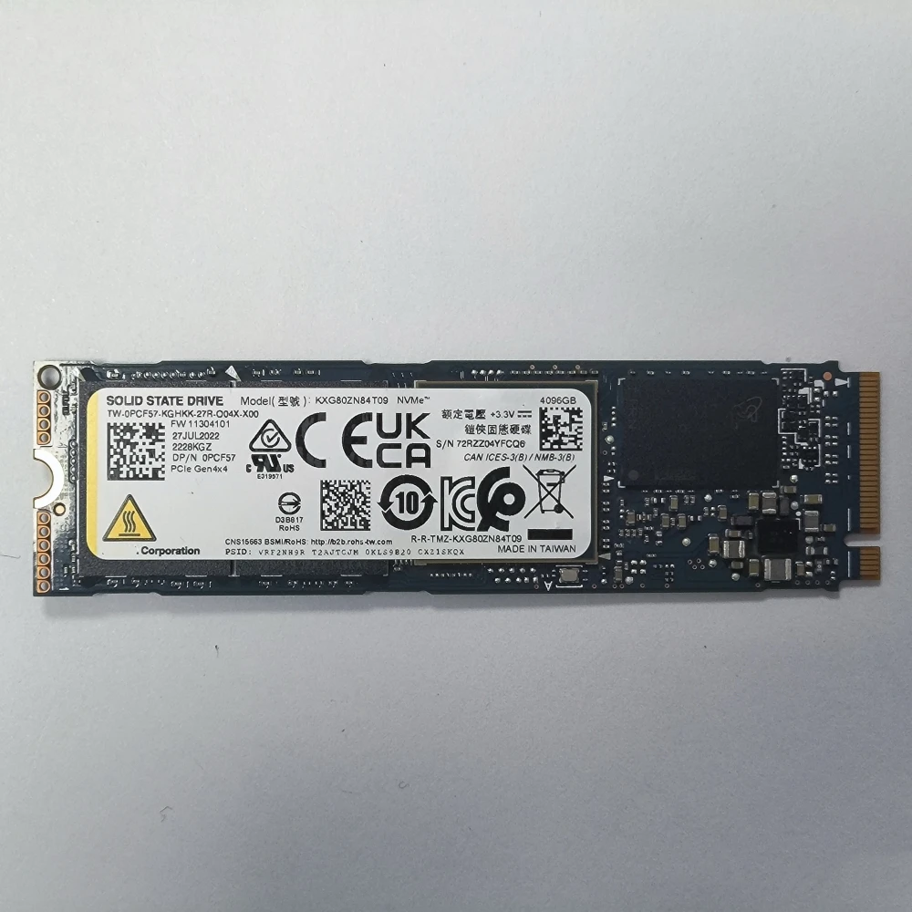 New SSD XG8 512G 1T 2T Solid State Drive  For KIOXIA M.2 Interface 2280 NVME Protocol Pcie4.0 Desktop Laptop Support PS5