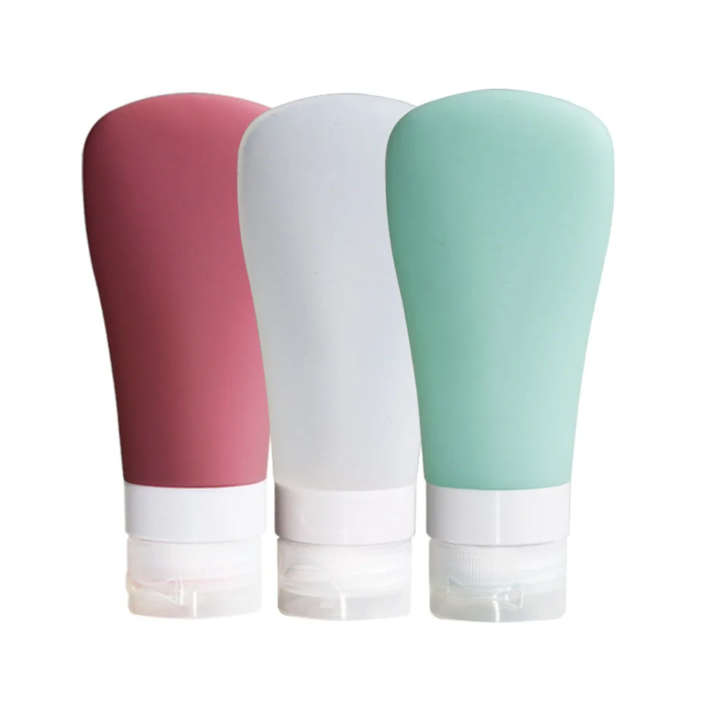 

3 Pcs Bottles for Cosmetics Safe Sanitizing Gel Bottle Material Long Use Travel Toiletry Leakproof Design Portable Storage