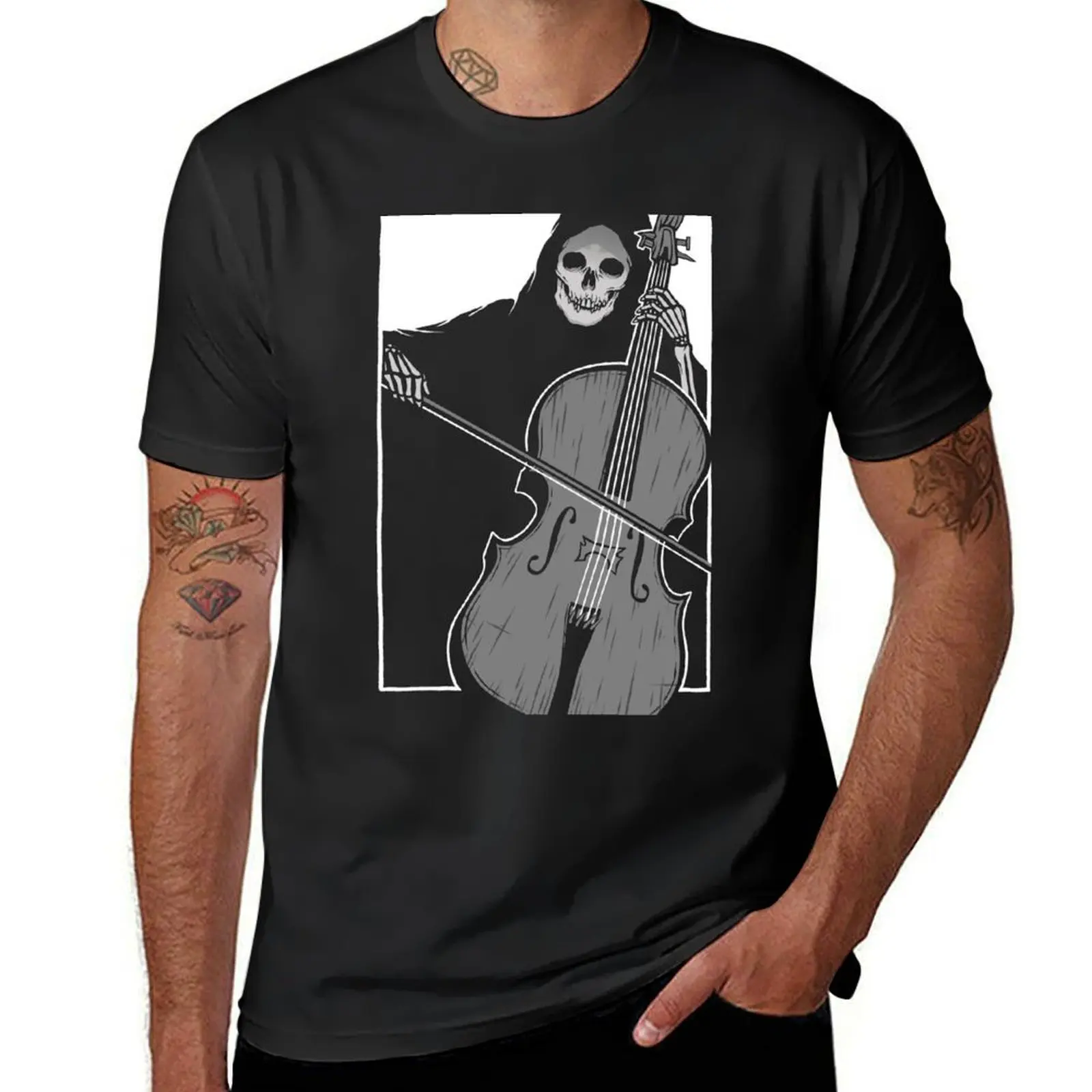 Symphony of Death T-Shirt oversized anime plain mens vintage t shirts