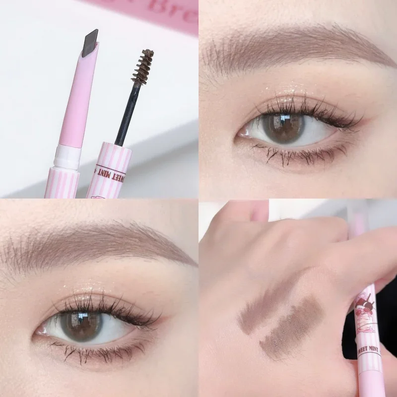 

High Quality SWEET MINT Double-ended Eyebrow Pencil Natural Hair-Like Effect Wild Eyebrow Dyeing Cream