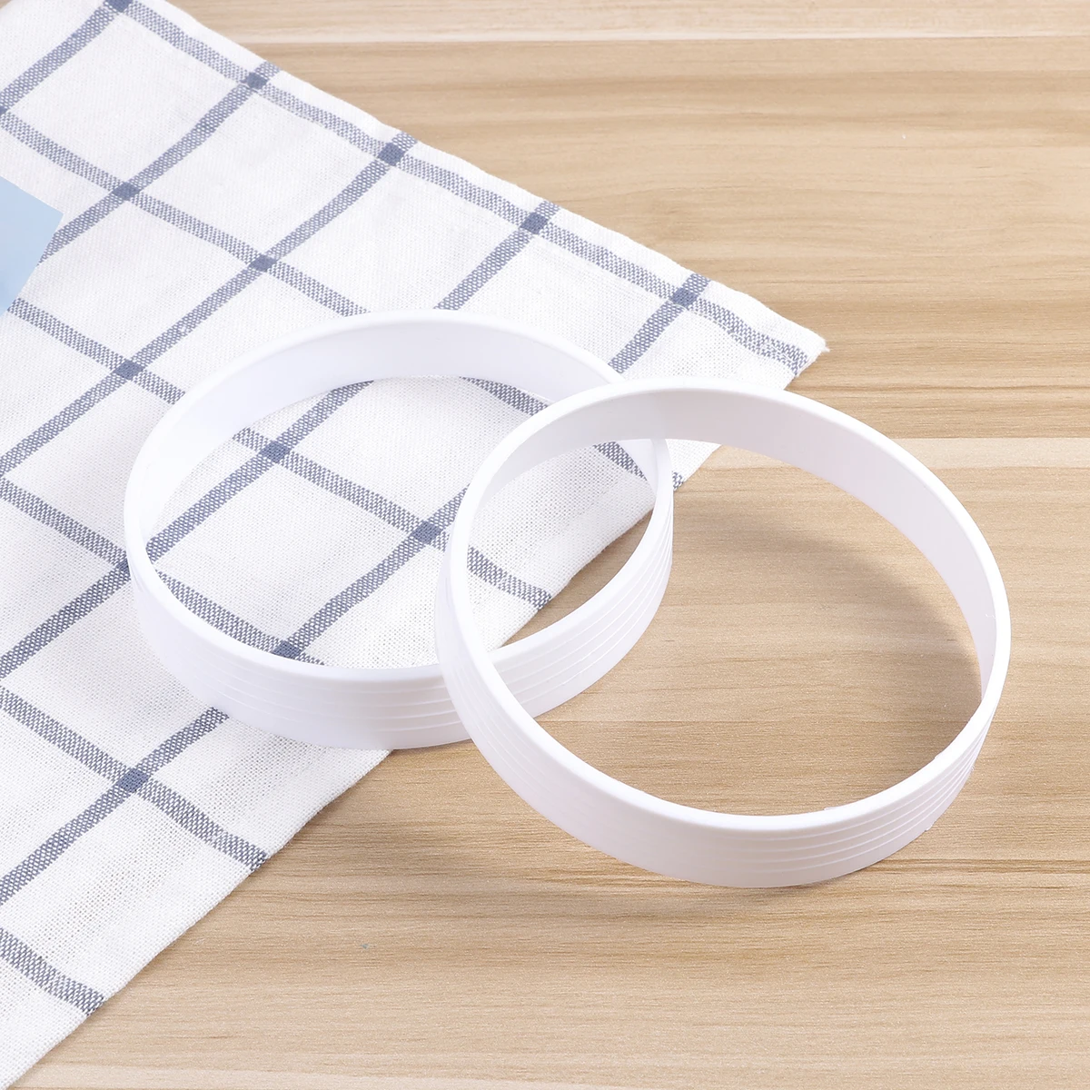 2 قطعة حلقة ثقب وضع حلقات الثقب الأخضر 108 مللي متر مادة PP متينة ملحقات وضع الجولف التدريب المعونة حلقة بلاستيكية خضراء #5