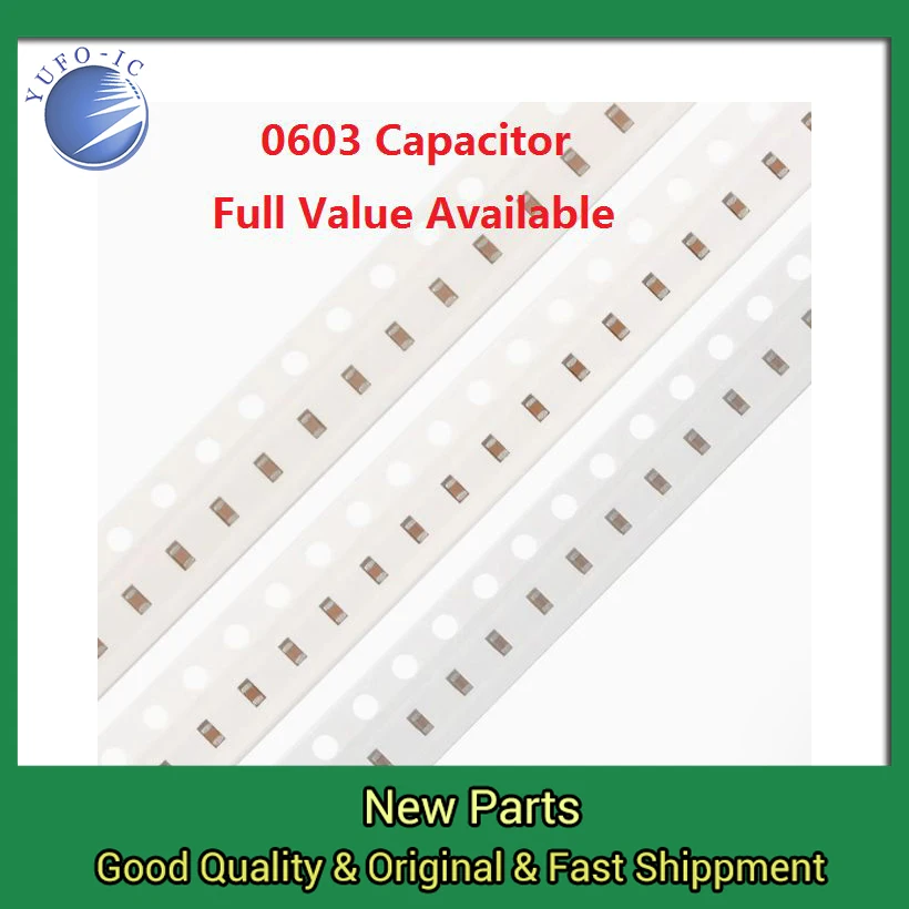 200PCS 106K 106Z 226K 226M 226Z X7R 0603 SMD Capacitor 4.7UF 475 50V / 10UF 106 16V / 22UF 226 16V 475Z 475K 475M 106M yufo0603c