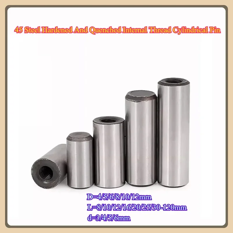 

Hardened 45 Steel Internal Thread Cylindrical Pin Mold Tapping Pin M3-M6