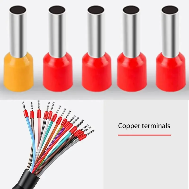 DB25 Connector Cable DB9 DB15 Industrial Male Female Connector Shielded Signal Wire 9/15/25 Pin Com RS232 Serial Port Line
