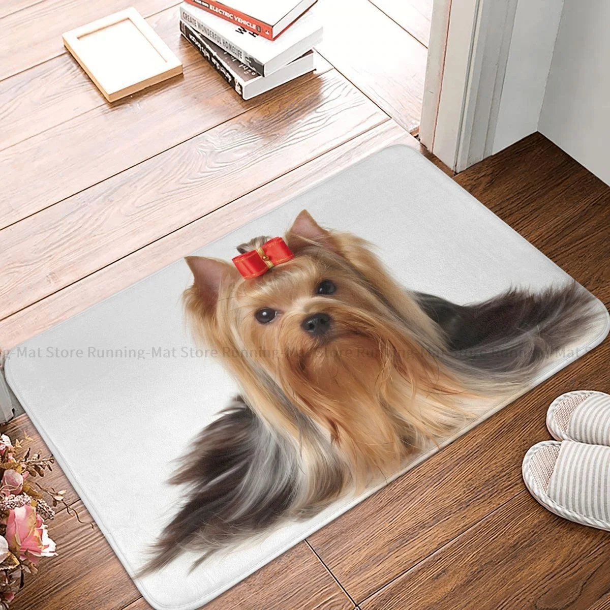 

Yorkshire Dog Animal Bathroom Mat Terrier Doormat Kitchen Carpet Entrance Door Rug Home Decoration