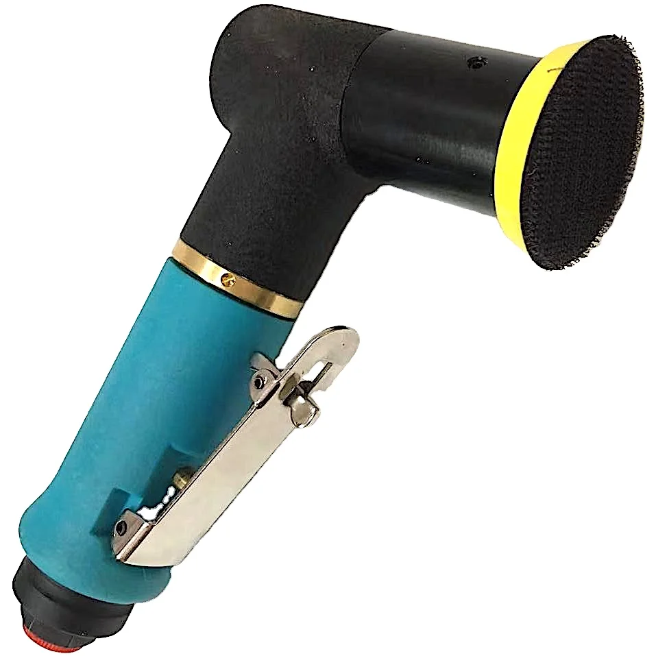 Epicycloidal Motion Gear-Driven Tools Mini Angle polisher Elliptical Pattern Faster Stock Removal With Less Fatigue